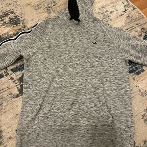 Gray Hoodie with Front Pocket